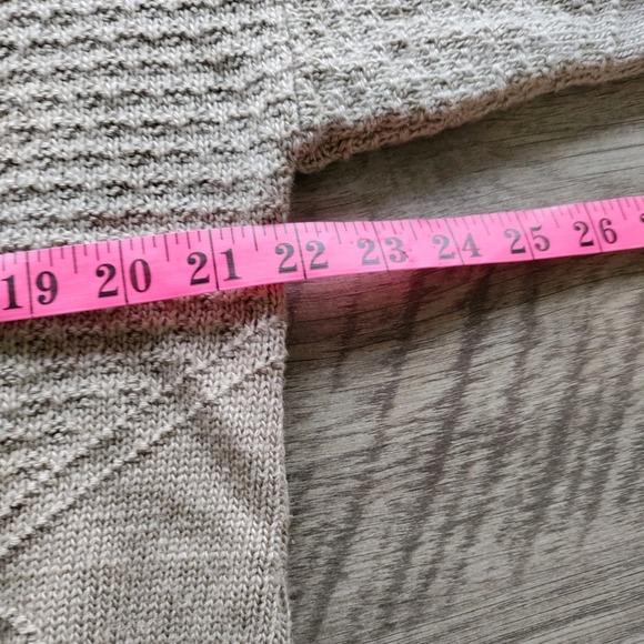 Vintage Sahara Club Brown V Neck Button Front Cardigan Size Medium Cottagecore - Picture 5 of 7